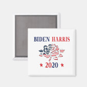 Biden Harris 2020 Magnet (Vorderseite/Rückseite)