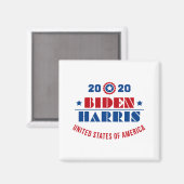 Biden Harris 2020 Magnet (Vorderseite/Rückseite)