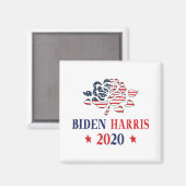 Biden Harris 2020 Magnet (Vorderseite/Rückseite)