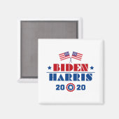 Biden Harris 2020 Magnet (Vorderseite/Rückseite)