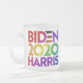 Biden Harris 2020 Mattierte Tasse (Links)