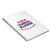 Biden Harris 2020 Notizblock (Rechte Seite)