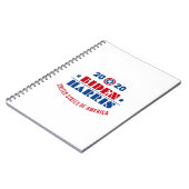 Biden Harris 2020 Notizblock (Linke Seite)