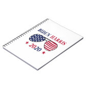Biden Harris 2020 Notizblock (Linke Seite)
