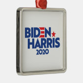 Biden Harris 2020 Ornament Aus Metall (Rechts)