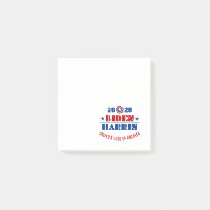 Biden Harris 2020 Post-it Klebezettel