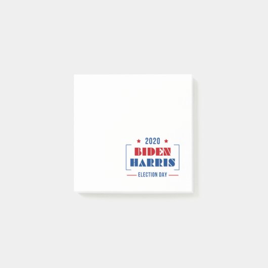 Biden Harris 2020 Post-it Klebezettel (Vorderseite)