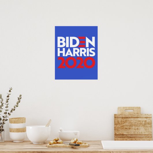 BIDEN HARRIS 2020 POSTER (Küche)