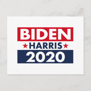 BIDEN HARRIS 2020 POSTKARTE