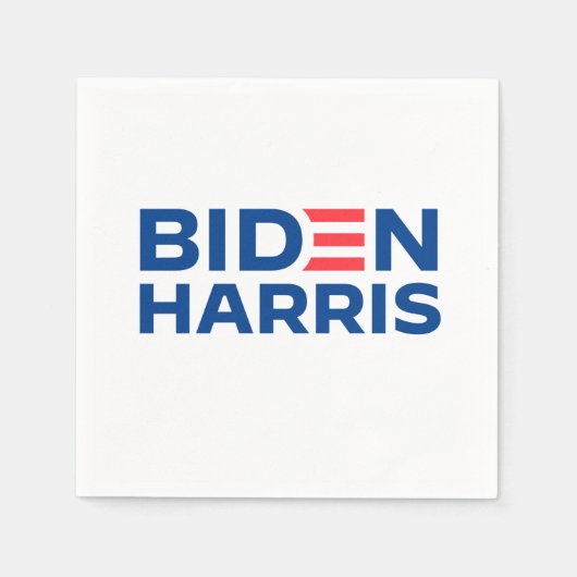 Biden Harris 2020 Präsident Serviette (Vorderseite)