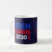 Biden Harris 2020 Präsident Tasse (Vorderseite Links)