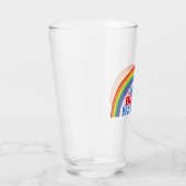 Biden Harris 2020 Rainbow Glas (Rechts)