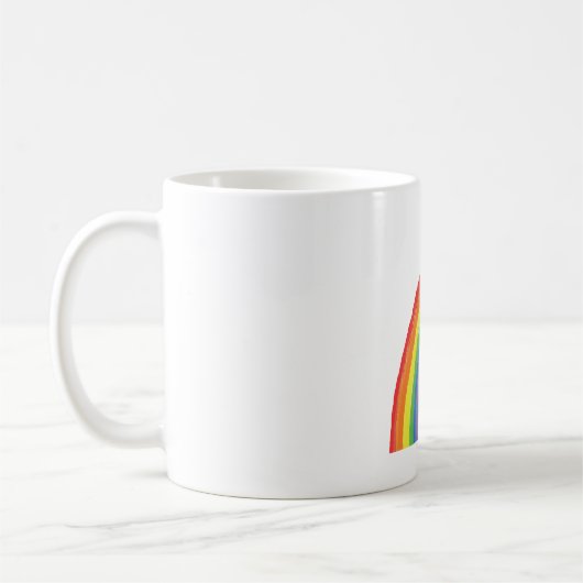 Biden Harris 2020 Rainbow Kaffeetasse (Links)