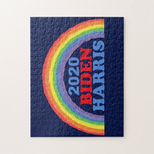 Biden Harris 2020 Rainbow Puzzle (Vertikal)