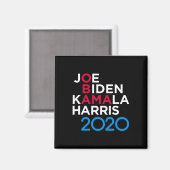 Biden Harris 2020 Rückmeldung Magnet (Vorderseite/Rückseite)