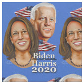 Biden Harris 2020 Stoff (Nahaufnahme)