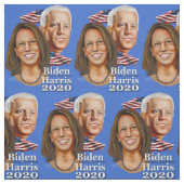 Biden Harris 2020 Stoff (Muster)