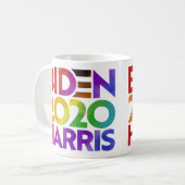 Biden Harris 2020 Tasse (Vorderseite Links)
