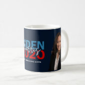 Biden Harris 2020 Tasse zur Coolen Wahlkampagne (VorderseiteRechts)