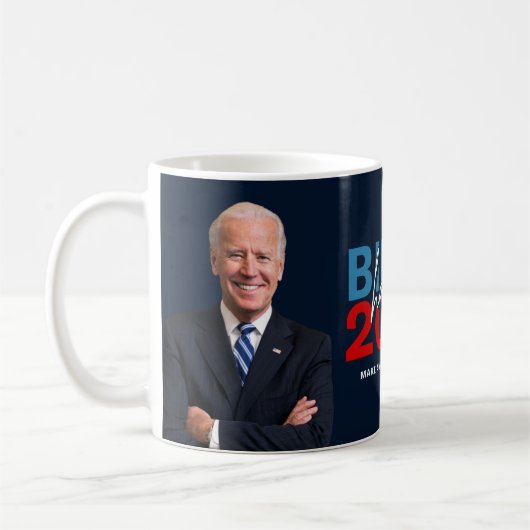 Biden Harris 2020 Tasse zur Coolen Wahlkampagne (Links)