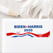 Biden Harris 2020 Text und US-Flagge (Insitu)