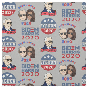 Biden Harris 2020 Textil von der Werft Stoff
