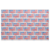 Biden/Harris 2020 Treppenmuster Stoff (Fat Quarter (45,7 x 55,9 cm))