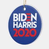 Biden Harris 2020 Urlaub Keramik Ornament (Links)