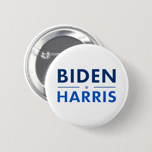 Biden Harris 2020 Wahl Button (Vorne & Hinten)