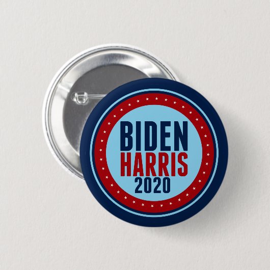 Biden Harris 2020 Wahl Button (Vorne & Hinten)