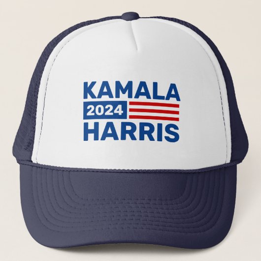 Biden Harris 2020 Wahlkampagne Kundgebung Hat Truckerkappe (Vorderseite)