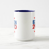 Biden Harris 2020 Wahlkampf 2-Tone Tasse (Zentrum)