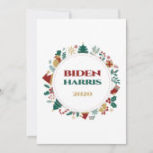 Biden/Harris 2020 Weihnachten (Vorderseite)