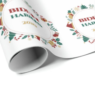 Biden/Harris 2020 Weihnachten Geschenkpapier
