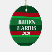 Biden Harris 2020 Weihnachten Keramik Ornament (Rechts)