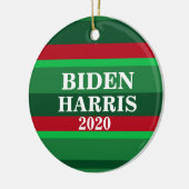 Biden Harris 2020 Weihnachten Keramik Ornament (Links)