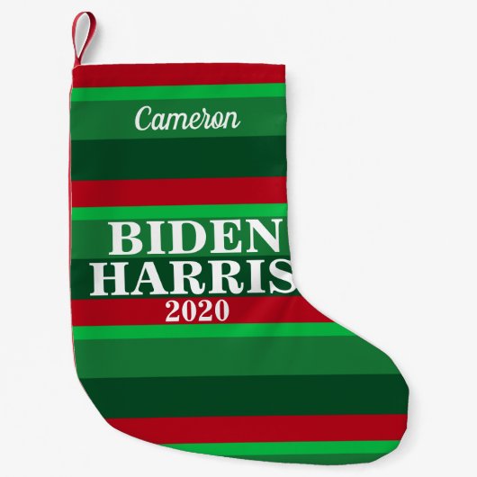 Biden Harris 2020 Weihnachten Kleiner Weihnachtsstrumpf (Vorderseite)