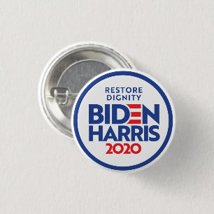 BIDEN HARRIS 2020: Wiederherstellen der Würde Button