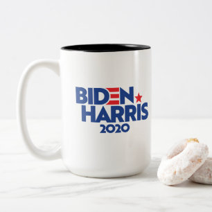 BIDEN HARRIS 2020 ZWEIFARBIGE TASSE