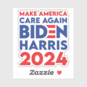 Biden / Harris - 2024 - Amerika wieder wichtig mac Aufkleber (Blatt)
