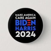 Biden / Harris - 2024 - Amerika wieder wichtig mac Button (Vorderseite)