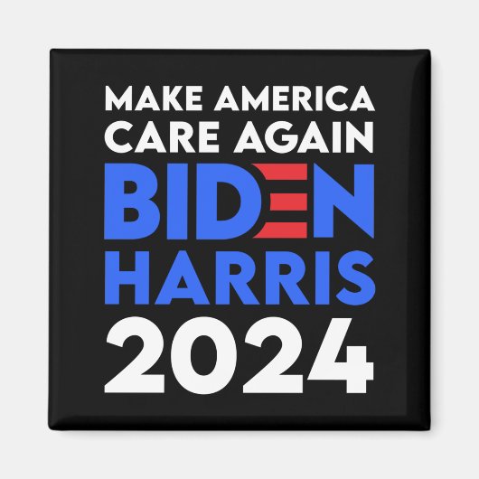 Biden / Harris - 2024 - Amerika wieder wichtig mac Magnet (Vorne)