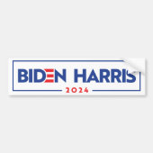 Biden Harris 2024 Autoaufkleber (Vorne)