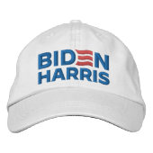 BIDEN HARRIS 2024 BESTICKTE BASEBALLKAPPE (Vorderseite)