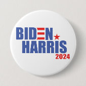 Biden/Harris 2024 Button (Vorderseite)