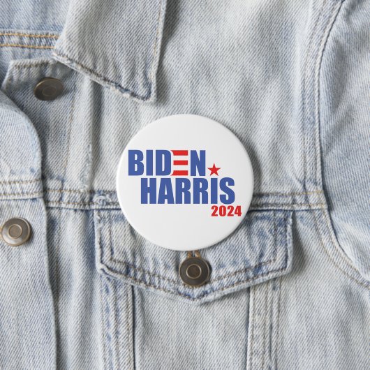 Biden/Harris 2024 Button (Beispiel)