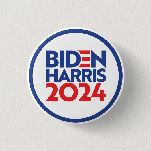 Biden Harris 2024 Button (Vorderseite)
