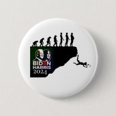 Biden/Harris 2024 Button (Vorderseite)