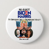 Biden Harris 2024 Button (Vorderseite)