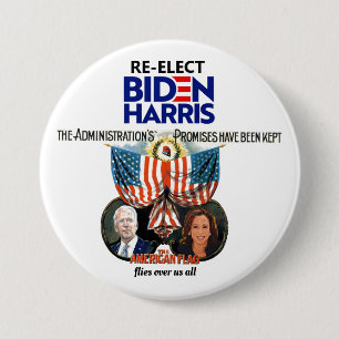 Biden Harris 2024 Button